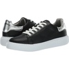 image:imageKarl Lagerfeld Paris Mens Perforated Leather Lace Up SneakerBlack