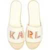 image:imageKarl Lagerfeld Paris Womens Caine Espadrille SandalCream