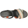 image:imageKarl Lagerfeld Paris Womens Celest Ankle Strap Wedge Espadrille SandalNatural Mutli