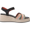 image:imageKarl Lagerfeld Paris Womens Celest Ankle Strap Wedge Espadrille SandalNatural Mutli