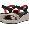 image:imageKarl Lagerfeld Paris Womens Celest Ankle Strap Wedge Espadrille SandalNatural Mutli