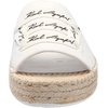 image:imageKarl Lagerfeld Paris Womens Cherie Slide Espadrille SandalBright White