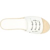image:imageKarl Lagerfeld Paris Womens Cherie Slide Espadrille SandalBright White