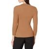 image:imageKarl Lagerfeld Paris Womens Colorful Sport SweaterCaramel