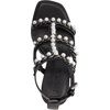 image:imageKarl Lagerfeld Paris Womens Midge Tstrap Studded Heel SandalBlack