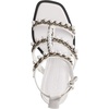 image:imageKarl Lagerfeld Paris Womens Midge Tstrap Studded Heel SandalBright White