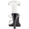 image:imageKarl Lagerfeld Paris Womens Midge Tstrap Studded Heel SandalBright White