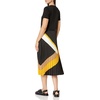 image:imageKarl Lagerfeld Paris Womens Short Sleave Pleated Sport DressBlack