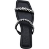 image:imageKarl Lagerfeld Paris womens Payzlee Embellished Flat SandalBlack