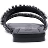 image:imageKarl Lagerfeld Paris womens Payzlee Embellished Flat SandalBlack