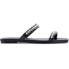 image:imageKarl Lagerfeld Paris womens Payzlee Embellished Flat SandalBlack