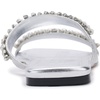 image:imageKarl Lagerfeld Paris womens Payzlee Embellished Flat SandalSilver