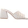 image:imageKarl Lagerfeld Paris womens Shai Peep Toe Dress SandalSoft White
