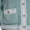 image:imageKarl Lagerfeld Womens 4Pocket Comfortable Classic Cardigan SweaterFresh Mint
