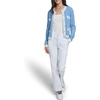 image:imageKarl Lagerfeld Womens 4Pocket Comfortable Classic Cardigan SweaterSky Blue