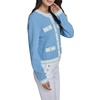 image:imageKarl Lagerfeld Womens 4Pocket Comfortable Classic Cardigan SweaterSky Blue