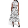 image:imageKarl Lagerfeld Womens Belt Summer Fashion Black and White DressSoft WhiteBlack Multi