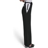 image:imageKarl Lagerfeld Womens Belted Pant with Contrast DesignBlack