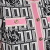 image:imageKarl Lagerfeld Womens Bright Cardigan with Floral DetailingSoft WhiteBlackPink