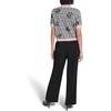 image:imageKarl Lagerfeld Womens Bright Cardigan with Floral DetailingSoft WhiteBlackPink