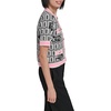 image:imageKarl Lagerfeld Womens Bright Cardigan with Floral DetailingSoft WhiteBlackPink