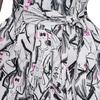 image:imageKarl Lagerfeld Womens Button Down Bright Print DressSoft WhitePink Multi