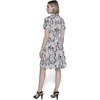 image:imageKarl Lagerfeld Womens Button Down Bright Print DressSoft WhitePink Multi
