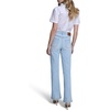 image:imageKarl Lagerfeld Womens Button Pocket Super Stretch JeanLagoon Wash