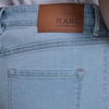 image:imageKarl Lagerfeld Womens Button Pocket Super Stretch JeanLagoon Wash