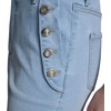 image:imageKarl Lagerfeld Womens Button Pocket Super Stretch JeanLagoon Wash