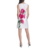 image:imageKarl Lagerfeld Womens Button Up Collared Belted Shirt DressSoft White Combo