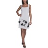 image:imageKarl Lagerfeld Womens Button Up Collared Belted Shirt DressSoft WhiteBlack