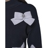 image:imageKarl Lagerfeld Womens Cold Weather Mock Neck Essential Soft SweaterBlackSoft White