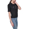 image:imageKarl Lagerfeld Womens Collar with Two Chest Pockets SweaterBlack