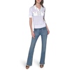image:imageKarl Lagerfeld Womens Collar with Two Chest Pockets SweaterSoft White