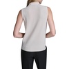 image:imageKarl Lagerfeld Womens Collared Sleeveless SweaterBisque