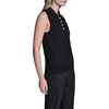 image:imageKarl Lagerfeld Womens Collared Sleeveless SweaterBlack
