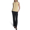 image:imageKarl Lagerfeld Womens Collared Sleeveless SweaterPanna Cotta