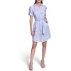 image:imageKarl Lagerfeld Womens Collared Stripe ShirtdressBlue Multi