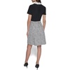 image:imageKarl Lagerfeld Womens Contrast Collared Two Tone T Shirt Dress DressBlack Soft White