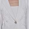image:imageKarl Lagerfeld Womens Cropped Long Sleeve JacketSoft White
