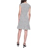image:imageKarl Lagerfeld Womens Flare Skirt Sleeveless Stretch DressBlack  Soft White