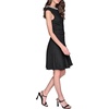 image:imageKarl Lagerfeld Womens Flare Skirt Sleeveless Stretch DressBlack