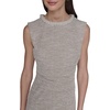 image:imageKarl Lagerfeld Womens Flare Skirt Sleeveless Stretch DressTruffle Soft White