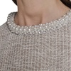 image:imageKarl Lagerfeld Womens Flare Skirt Sleeveless Stretch DressTruffle Soft White