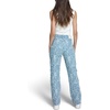 image:imageKarl Lagerfeld Womens Floral Denim Jacquard JeanSky Blue