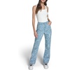 image:imageKarl Lagerfeld Womens Floral Denim Jacquard JeanSky Blue