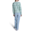 image:imageKarl Lagerfeld Womens Floral Detail Iconic Cardigan SweaterFresh MintSoft White