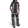 image:imageKarl Lagerfeld Womens Floral Print Camp ShirtBlack Multi