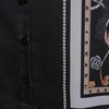image:imageKarl Lagerfeld Womens Floral Print Camp ShirtBlack Multi
